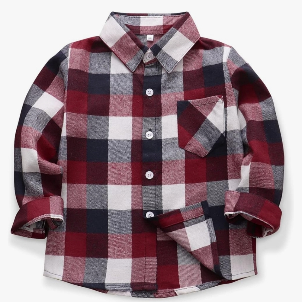 Plaid Button down shirt